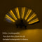 LED Neon Light Folding Fan Glowing Rave Hand Fan For Party Festival Performance Decor 23