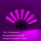LED Neon Light Folding Fan Glowing Rave Hand Fan For Party Festival Performance Decor 27