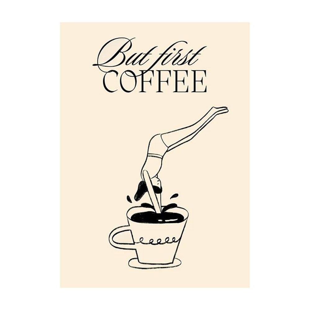 Coffee Diver Canvas Wall Art Trendy Coffee Lover Poster For Kitchen Home Gallery Decor 28