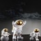 4pcs Astronaut Figurine Set Space Spaceman Mini Statues For Kids Desk Home Decor 2