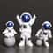 4pcs Astronaut Figurine Set Space Spaceman Mini Statues For Kids Desk Home Decor 9