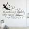Peter Pan Italian Quote Wall Sticker Never Stop Dreaming Cartoon Nursery Decal For Kids Room 1