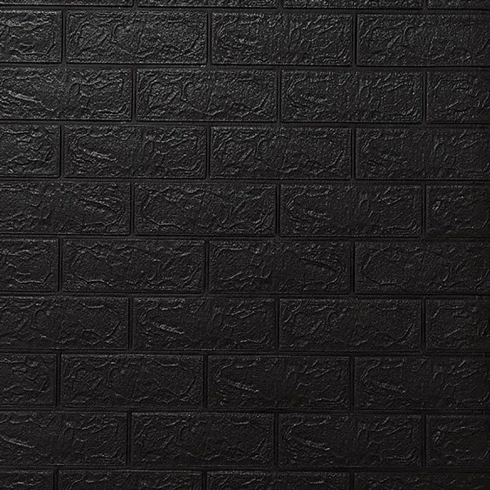 3D Imitation Brick Wall Stickers Waterproof SelfAdhesive Foam Panels 130pcs DIY Decor Set 5