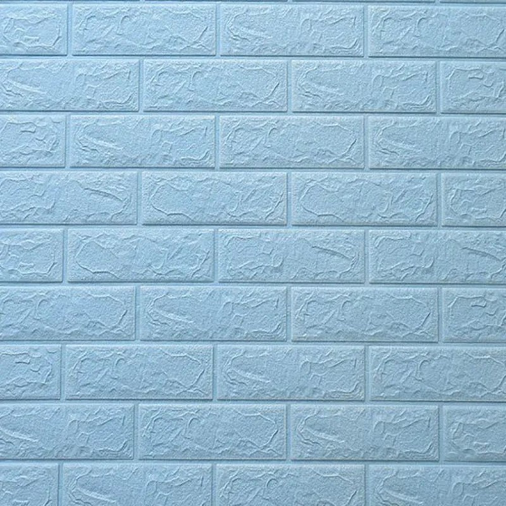 3D Imitation Brick Wall Stickers Waterproof SelfAdhesive Foam Panels 130pcs DIY Decor Set 13