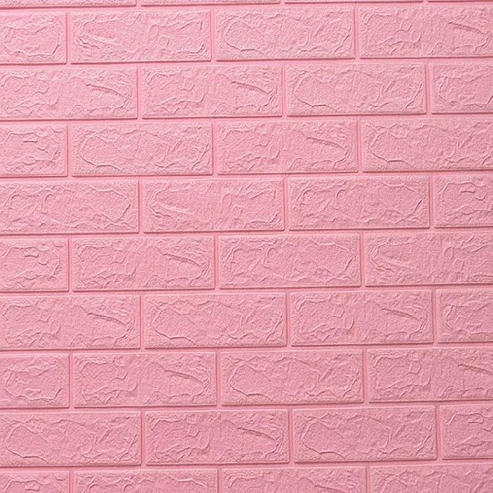 3D Imitation Brick Wall Stickers Waterproof SelfAdhesive Foam Panels 130pcs DIY Decor Set 15