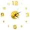 Frameless Mirror Wall Clock Sticker DIY 2D Quartz Decorative Clock For Living Room Home Decor 22