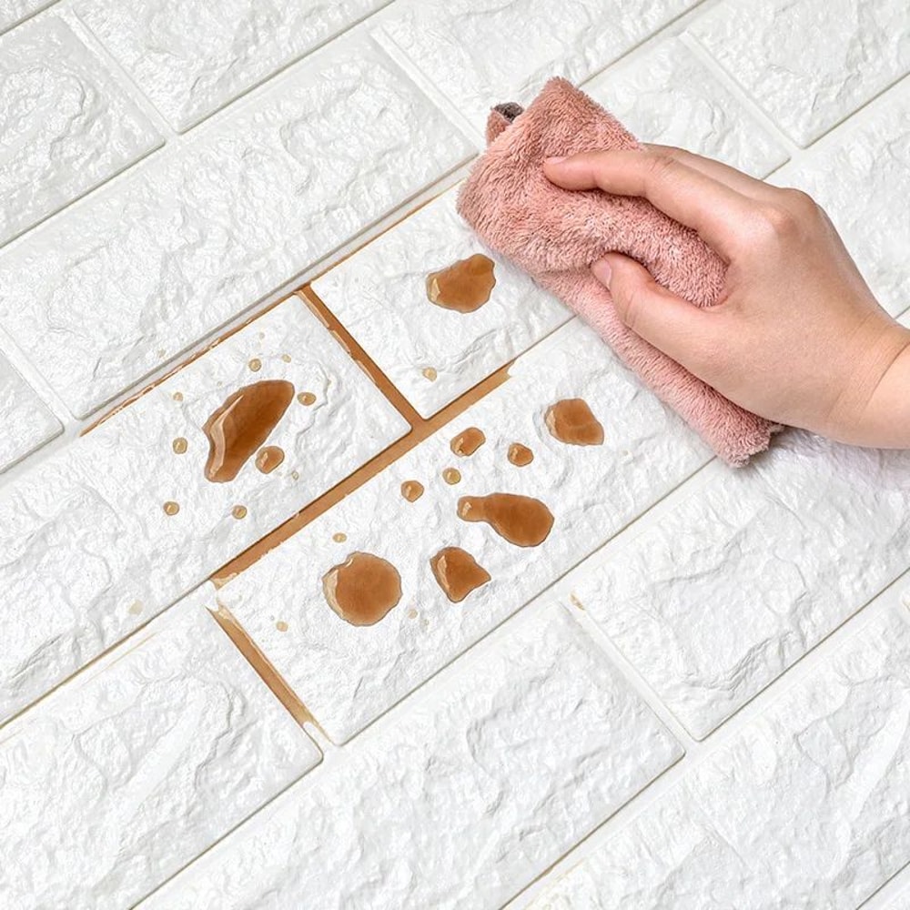 3D SelfAdhesive Brick Wall Panels XPE Foam Waterproof DIY Wall Stickers 1