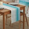 Summer Ocean Linen Table Runner Beach Sea Dining Table Scarf Farmhouse Kitchen Decor 0