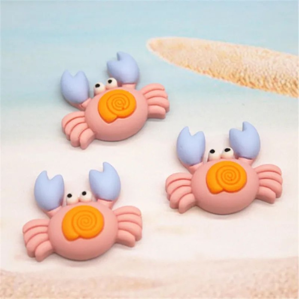 Mini Resin Beach Nautical Craft Set Sailboat Anchor Surfboard Seagull Flatback DIY Decorations 24