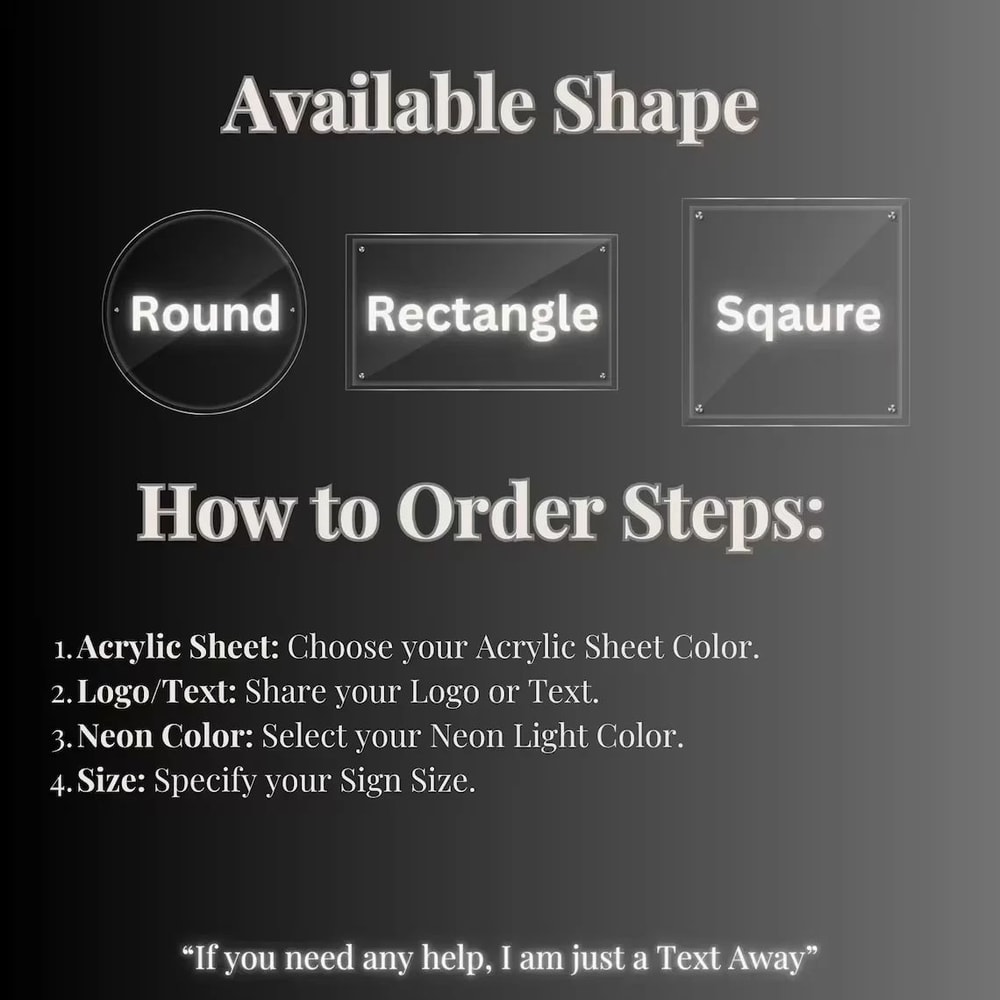 Custom LED Acrylic Logo Sign Backlit Business Lightbox For Salon Beauty Company Branding 6