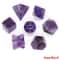 7Piece Platonic Solid Crystal Set Natural Sacred Geometry Stones For Reiki Chakra Healing Meditat 6