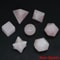 7Piece Platonic Solid Crystal Set Natural Sacred Geometry Stones For Reiki Chakra Healing Meditat 16