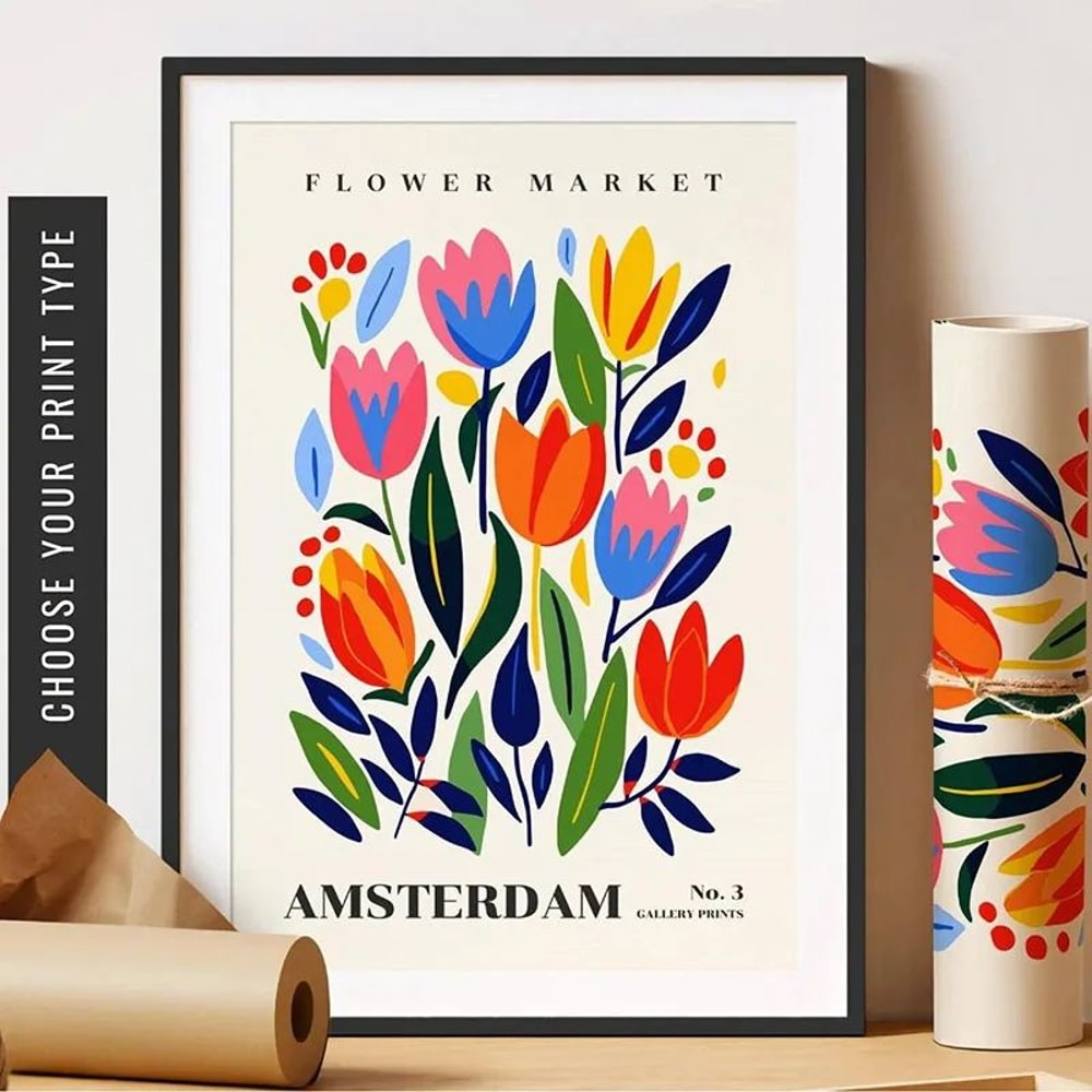 Green Botanical Leaves Canvas Wall Art Calming Nature Houseplant Print 27