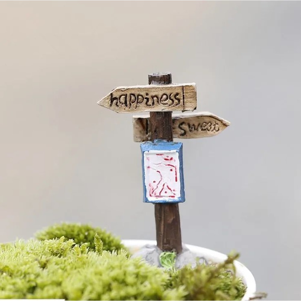 Enchanted Mini Fairy Garden Figurines Set Whimsical DIY Fairy Garden Accessories For Miniature Lan 13