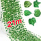689 Ft Lush Artificial Ivy Vine Garland Realistic Hanging Green Leaf Creeper For Home Garden Even 4