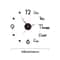 Large 3D DIY Wall Clock Sticker Silent Modern PunchFree Home Decor 11