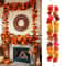 Artificial Autumn Maple Leaf Vine Garland Fall Hanging Decor For Home Wedding Fireplace 3
