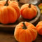 Luxury Velvet Pumpkin Decor Plush Autumn Harvest Accent For Fall Halloween Thanksgiving 1