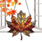 Acrylic Maple Leaf Sun Catcher For Window Autumn Thanksgiving Hanging Light Decor 2