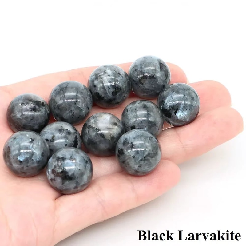 Natural Crystal Sphere Ball For Healing Decor 16mm Amethyst Rose Quartz Chakra Gem 11