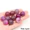 Natural Crystal Sphere Ball For Healing Decor 16mm Amethyst Rose Quartz Chakra Gem 27