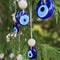 Turkish Evil Eye Wall Hanging Decor Blue Glass Protection Charm Home Gift 5