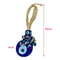 Turkish Evil Eye Macrame Wall Hanging Nazar Protection Charm Rearview Mirror Home Decor 22