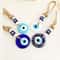 Turkish Evil Eye Glass Pendant Wall Hanging Lucky Blue Nazar Bead Home Car Decor 4