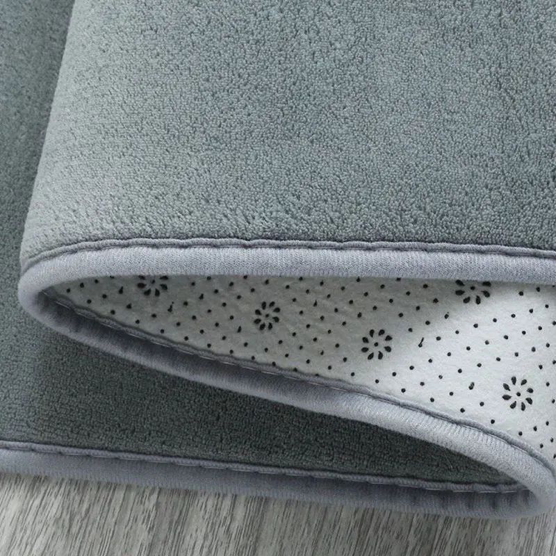 Round Coral Velvet Area Rug Soft NonSlip Kids Bedroom Living Room Carpet 3