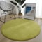 Round Coral Velvet Area Rug Soft NonSlip Kids Bedroom Living Room Carpet 17