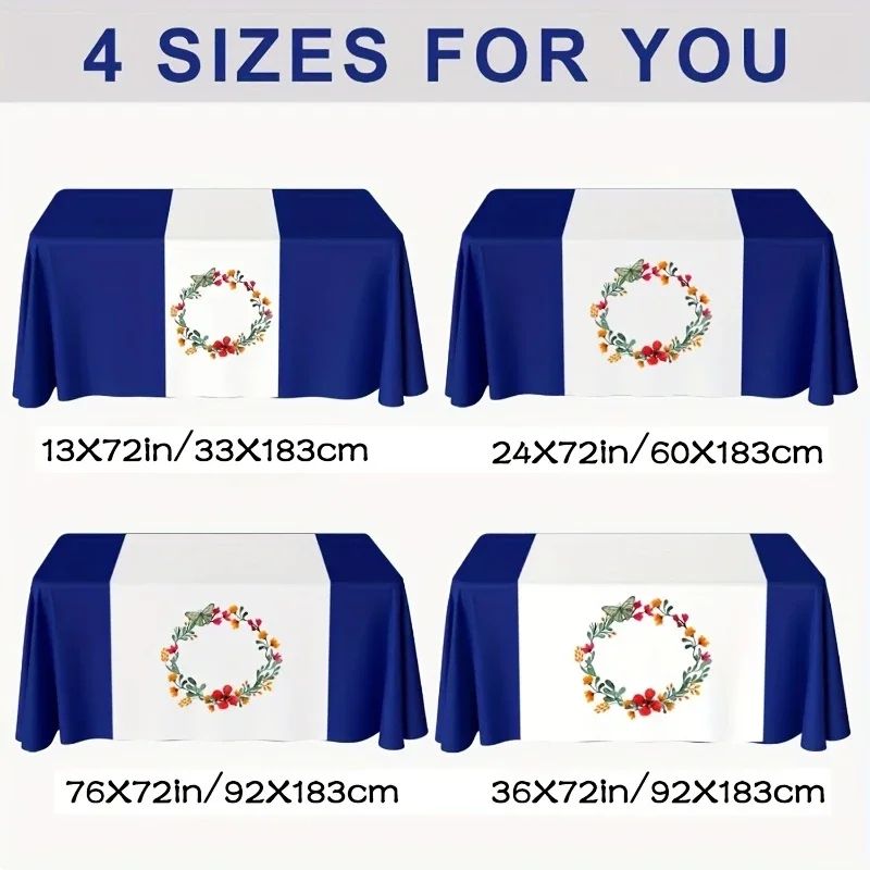 Custom AllSeason Table Runner Personalized Durable Decor For Weddings Holidays Everyday Use 3