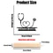 Personalized Stethoscope Metal Sculpture Custom Doctor Gift With Wooden Base Desk Decor 6