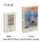 Van Gogh Monet Decorative Book Box Hidden Storage Faux Books With Sunflower Water Lily Art 11