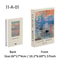 Van Gogh Monet Decorative Book Box Hidden Storage Faux Books With Sunflower Water Lily Art 11