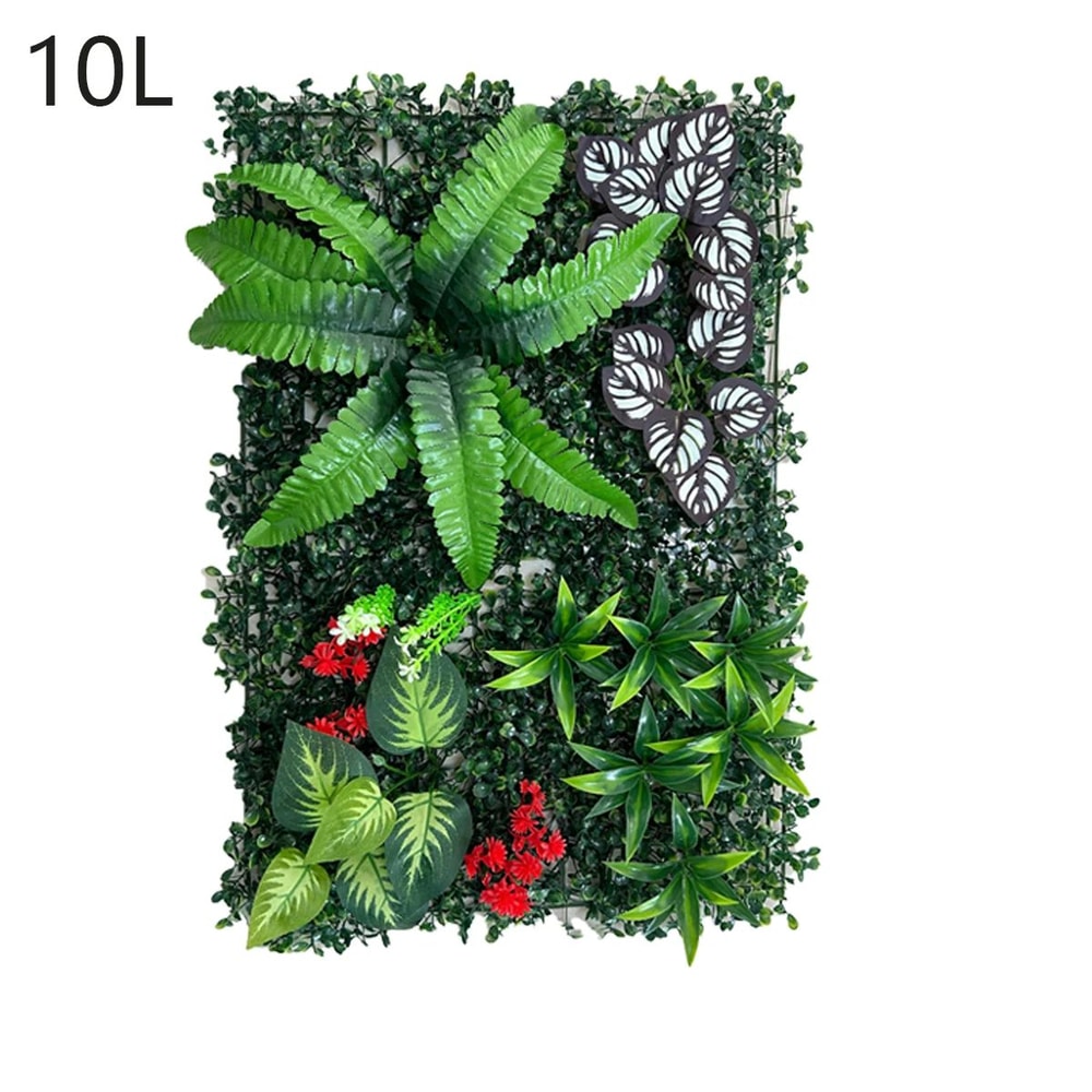 Artificial Green Wall Panel Realistic Faux Plant Wall For Indoor Outdoor Decoration 6