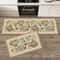 Floral AntiFatigue Kitchen Rug Extra Thick Absorbent NonSlip Floor Mat For Kitchen Bathroom Entry 6