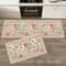 Floral AntiFatigue Kitchen Rug Extra Thick Absorbent NonSlip Floor Mat For Kitchen Bathroom Entry 9