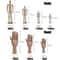 Articulated Wooden Sketch Mannequin Adjustable Artist Drawing Model For Posing Desk Decor 5