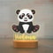 Personalized Acrylic Animal Night Light Custom Name USB LED Lamp For Kids Bedroom Gift Decor 6