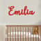 Personalized Wooden Name Sign Custom Nursery Wall Decor Safe Baby Room Name Display Gift 8