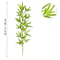Artificial Bamboo Leaf Branch Tall Faux Greenery For Home Office Decor 20