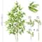 Artificial Bamboo Leaf Branch Tall Faux Greenery For Home Office Decor 27