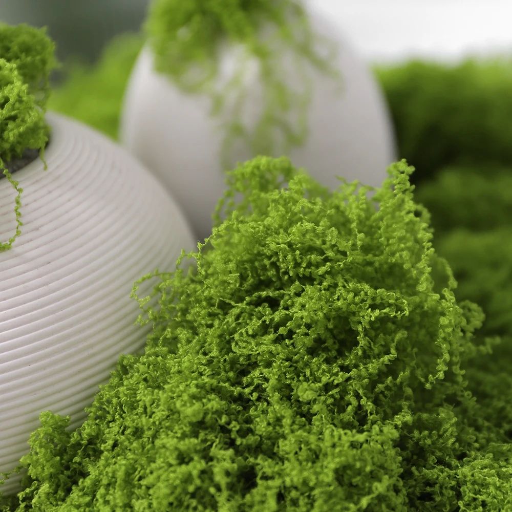 DIY Green Artificial Moss Decor Faux Preserved Moss For Crafts Terrariums Garden Styling 5