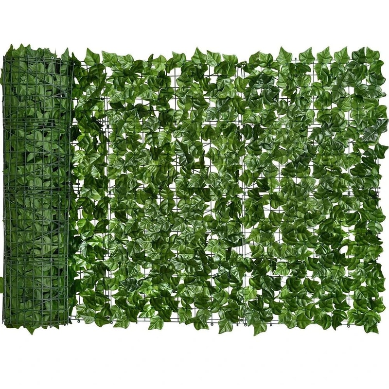 Artificial Ivy Privacy Fence Panels Faux Green Leaf Hedge Screen For Garden Balcony Outdoor Decor 3