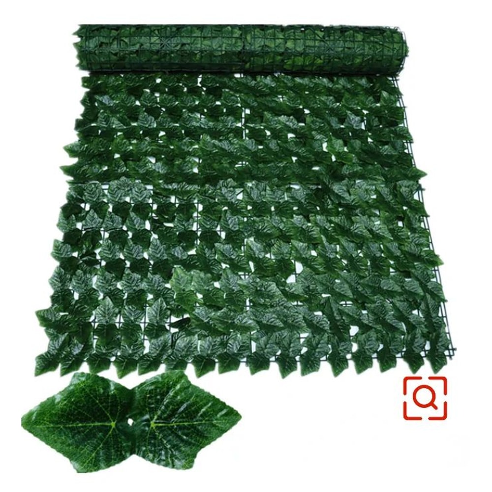Artificial Ivy Privacy Fence Panels Faux Green Leaf Hedge Screen For Garden Balcony Outdoor Decor 6