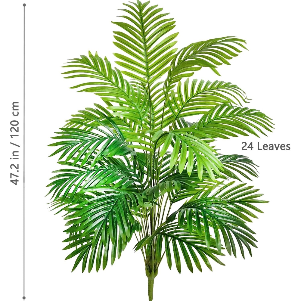 Large Artificial Palm Tree Leaves Adjustable 2049 In Tropical Faux Plant Branches For Home Garden 14