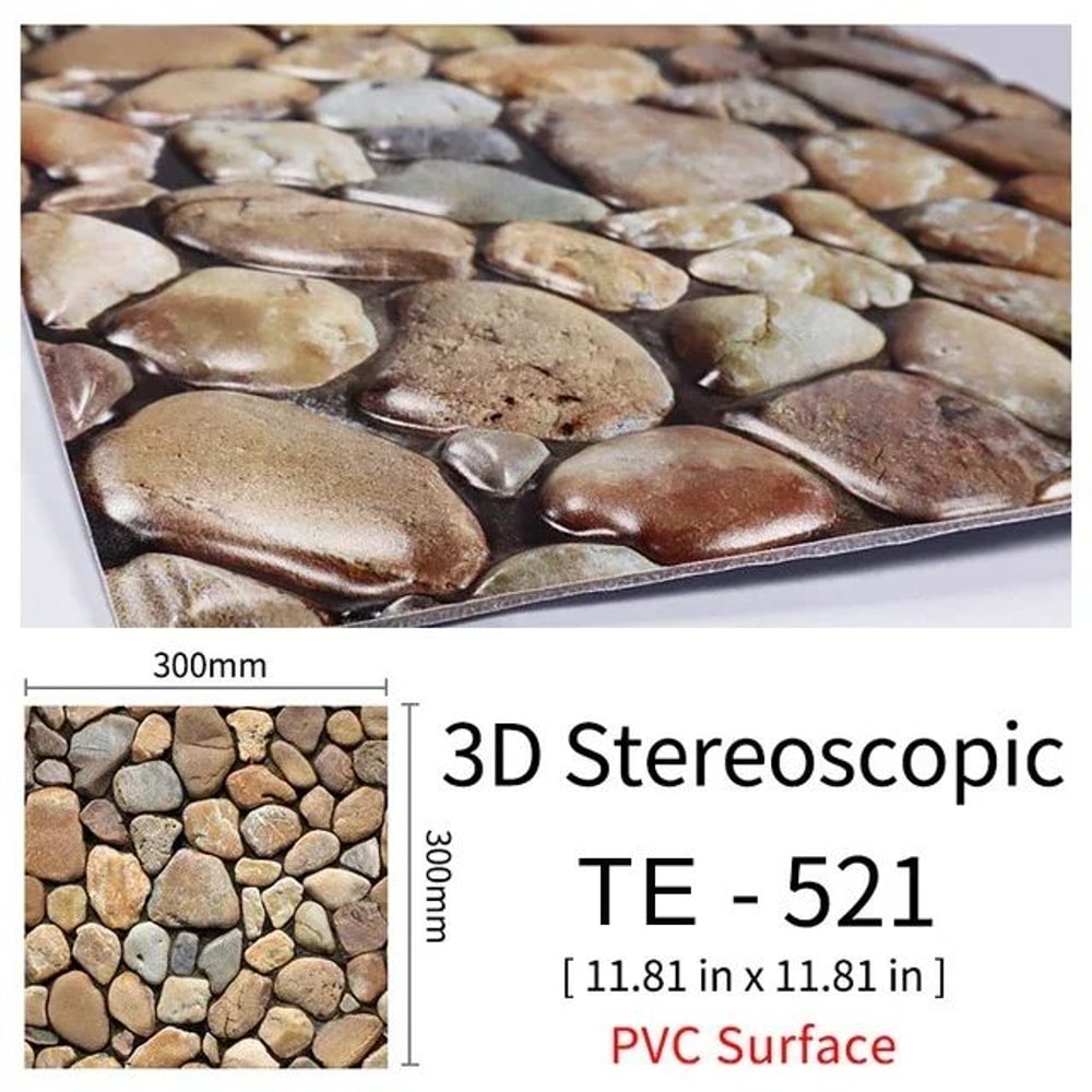 3D PeelandStick Brick Wall Panels Waterproof PVC Foam Wallpaper Tiles For Stylish Home Makeovers 21