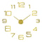 Modern 3D Luminous Frameless Wall Clock DIY Silent Acrylic Wall Sticker Clock For Home Office Dec 7