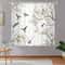2pcs Floral Bird Print Curtains Modern Polyester Window Drapes For Living Room Bedroom 2