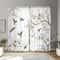 2pcs Floral Bird Print Curtains Modern Polyester Window Drapes For Living Room Bedroom 5